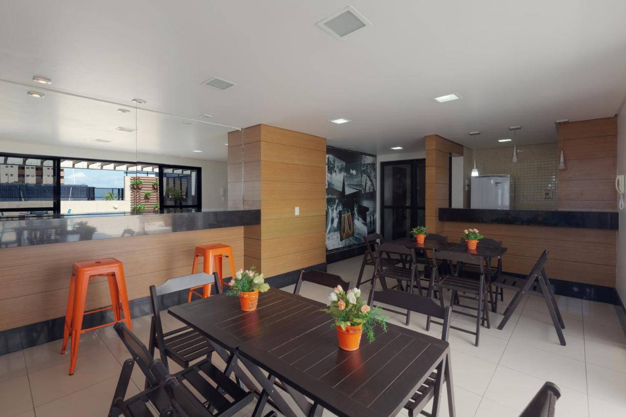 Flat Quarto E Sala C/ Vista Mar Espetacular Leilighet Maceió Eksteriør bilde