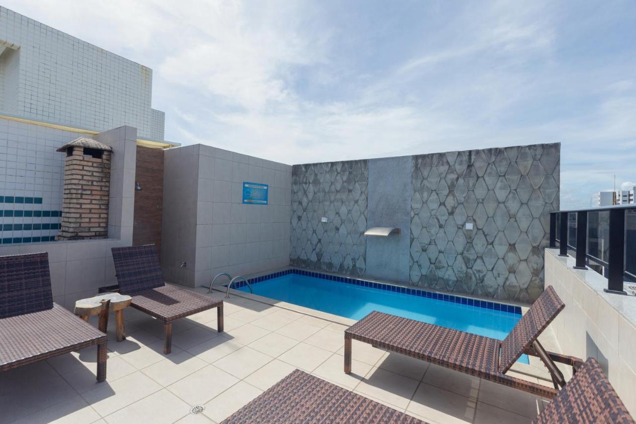 Flat Quarto E Sala C/ Vista Mar Espetacular Leilighet Maceió Eksteriør bilde